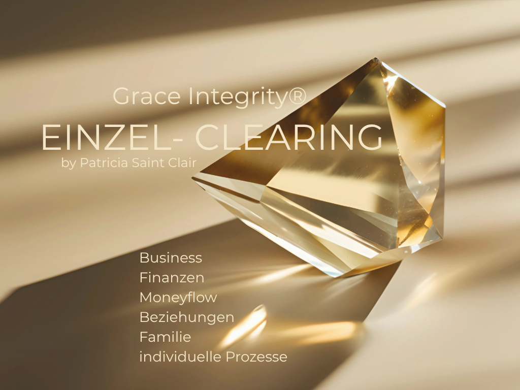 Grace Integrity® Einzelclearing by Patricia Saint Clair